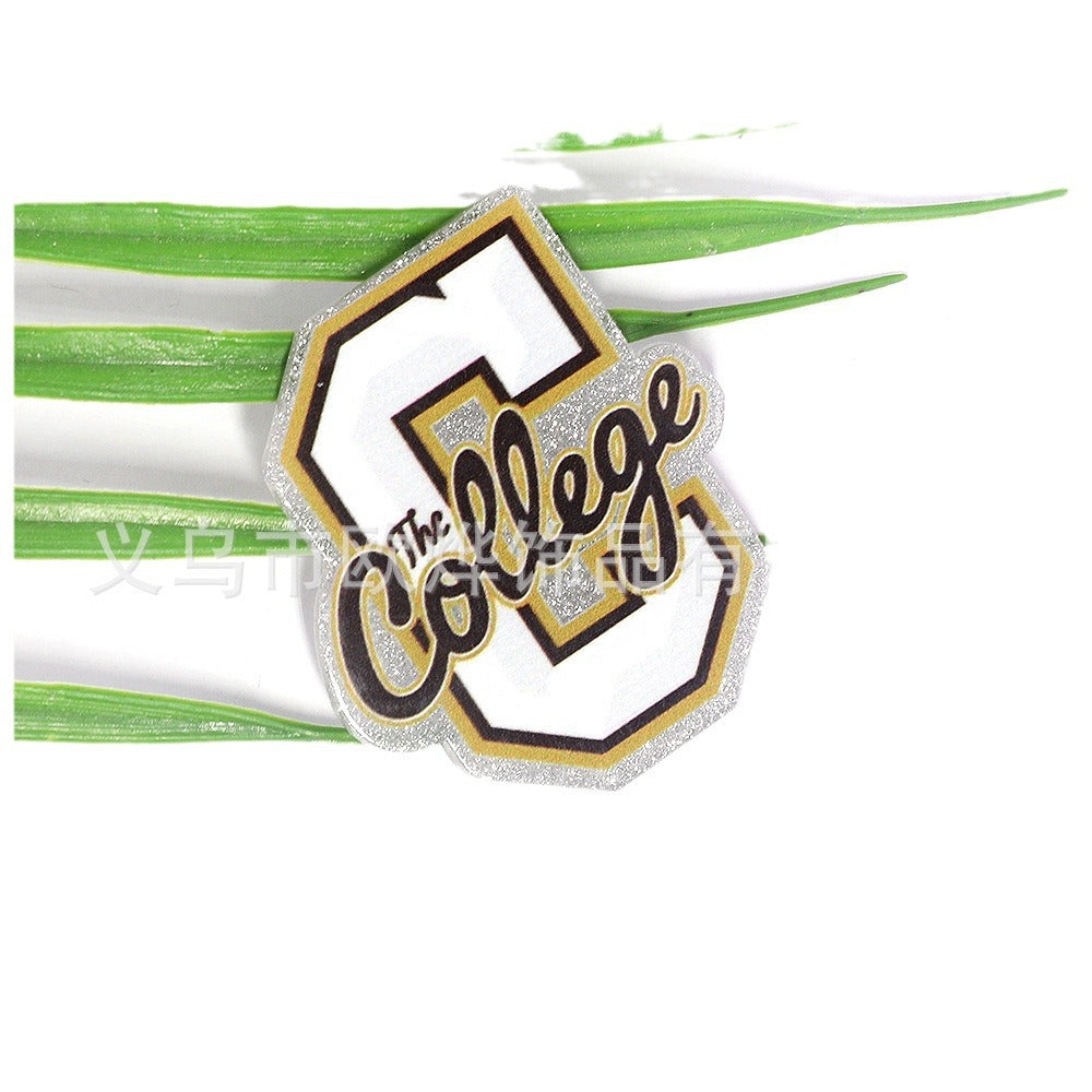 Wholesale 10pcs New powder cross-border cartoon medical love bag accessories acrylic pin cute DIY patch accessories